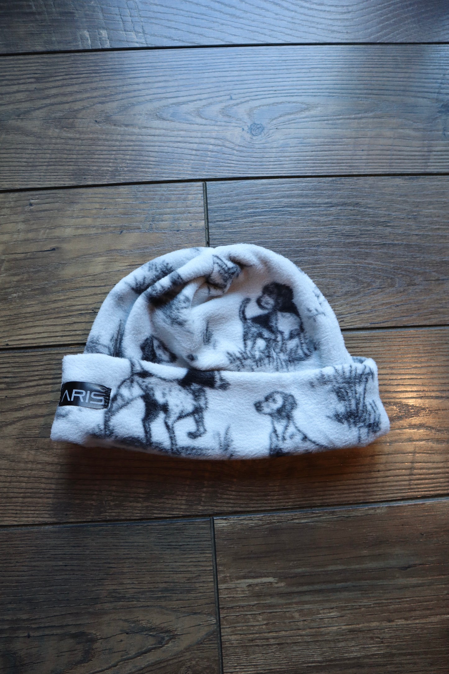 Dog Print Beanie