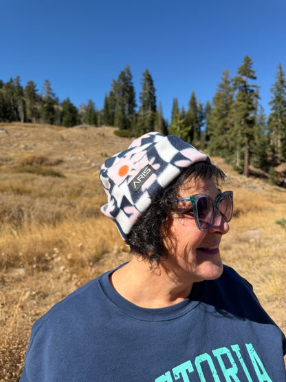 Colorful Checkered Beanie