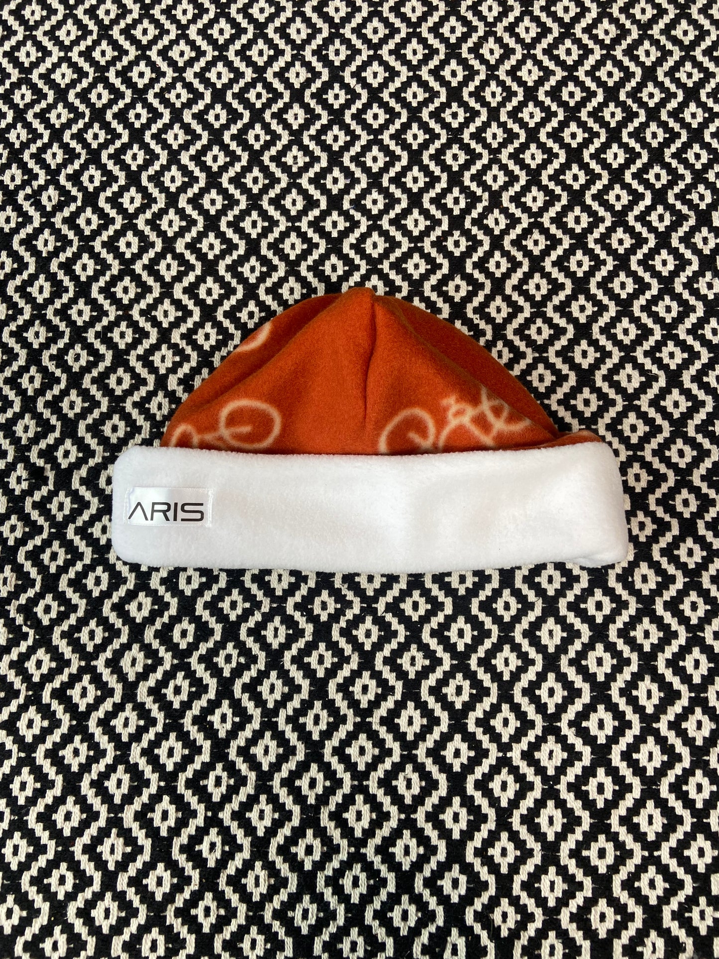 White/Bike Beanie