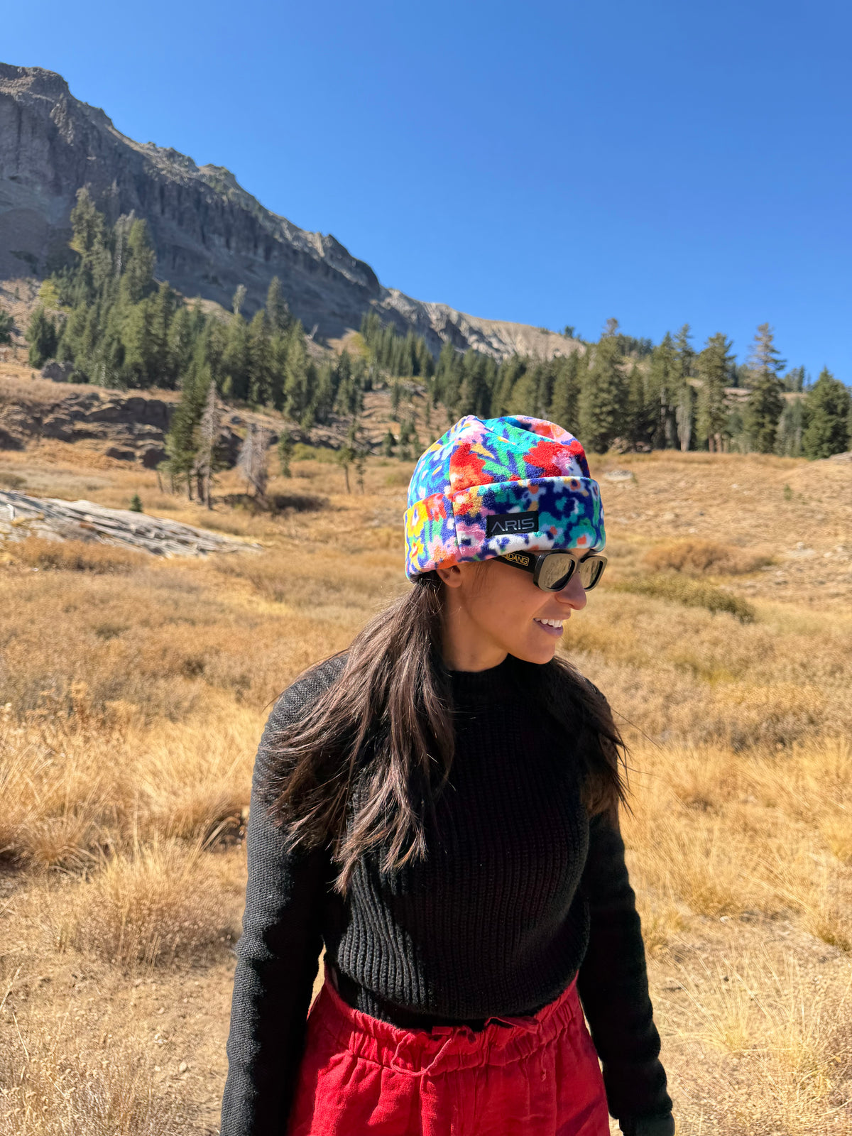 Colorful Flowers Beanie