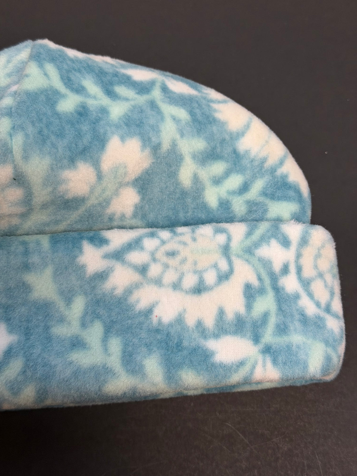 Blue Paisley Beanie