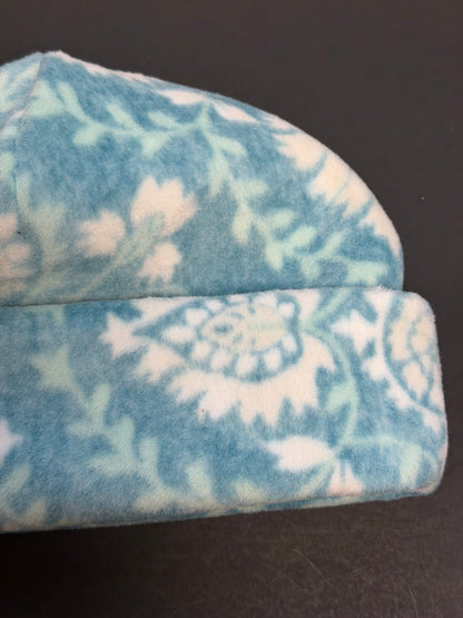 Blue Paisley Beanie
