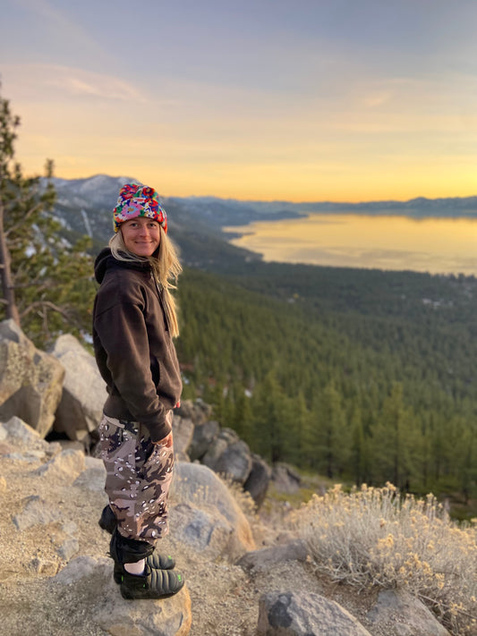 Colorful Floral Beanie