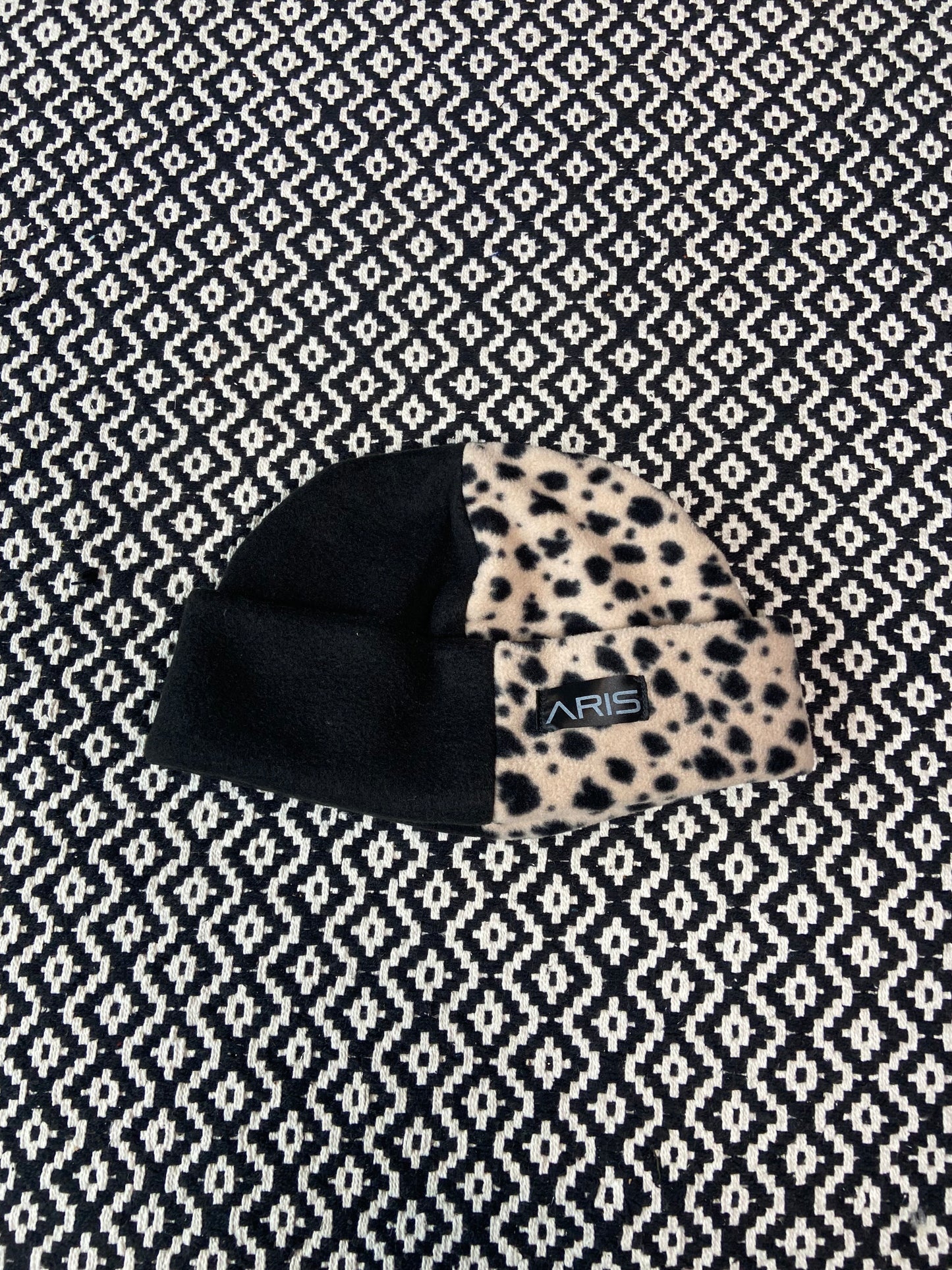 Black and Tan Beanie